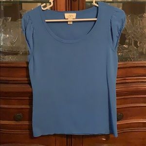 Blue top from loft size small